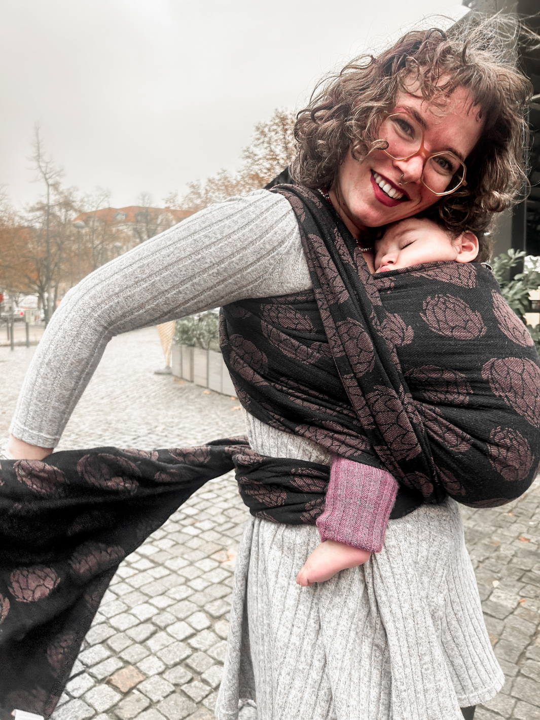 Tragetuch Artishocca Chocolate Noir