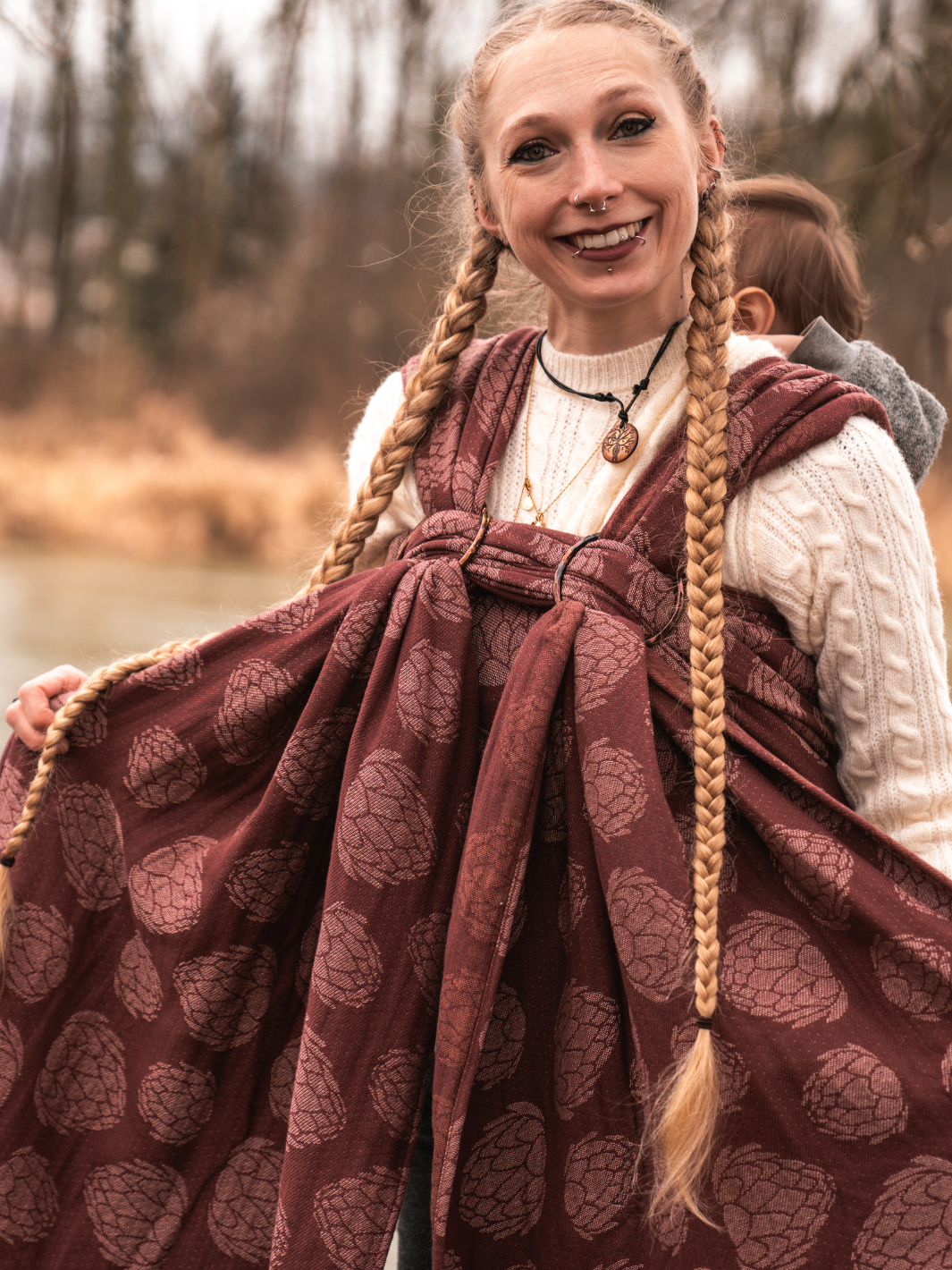 Tragetuch Artishocca Castanea - camilou.de