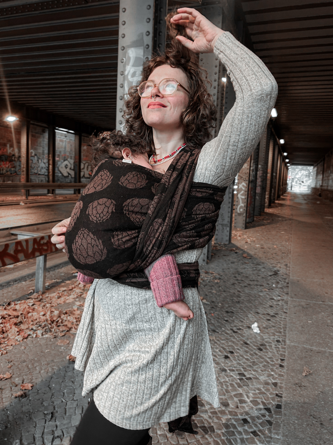 Tragetuch Artishocca Chocolate Noir