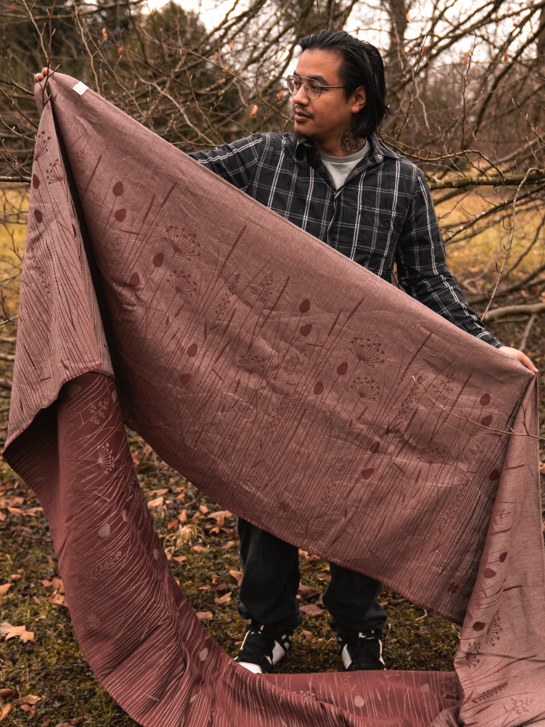 Tragetuch Herba Marone - camilou.de