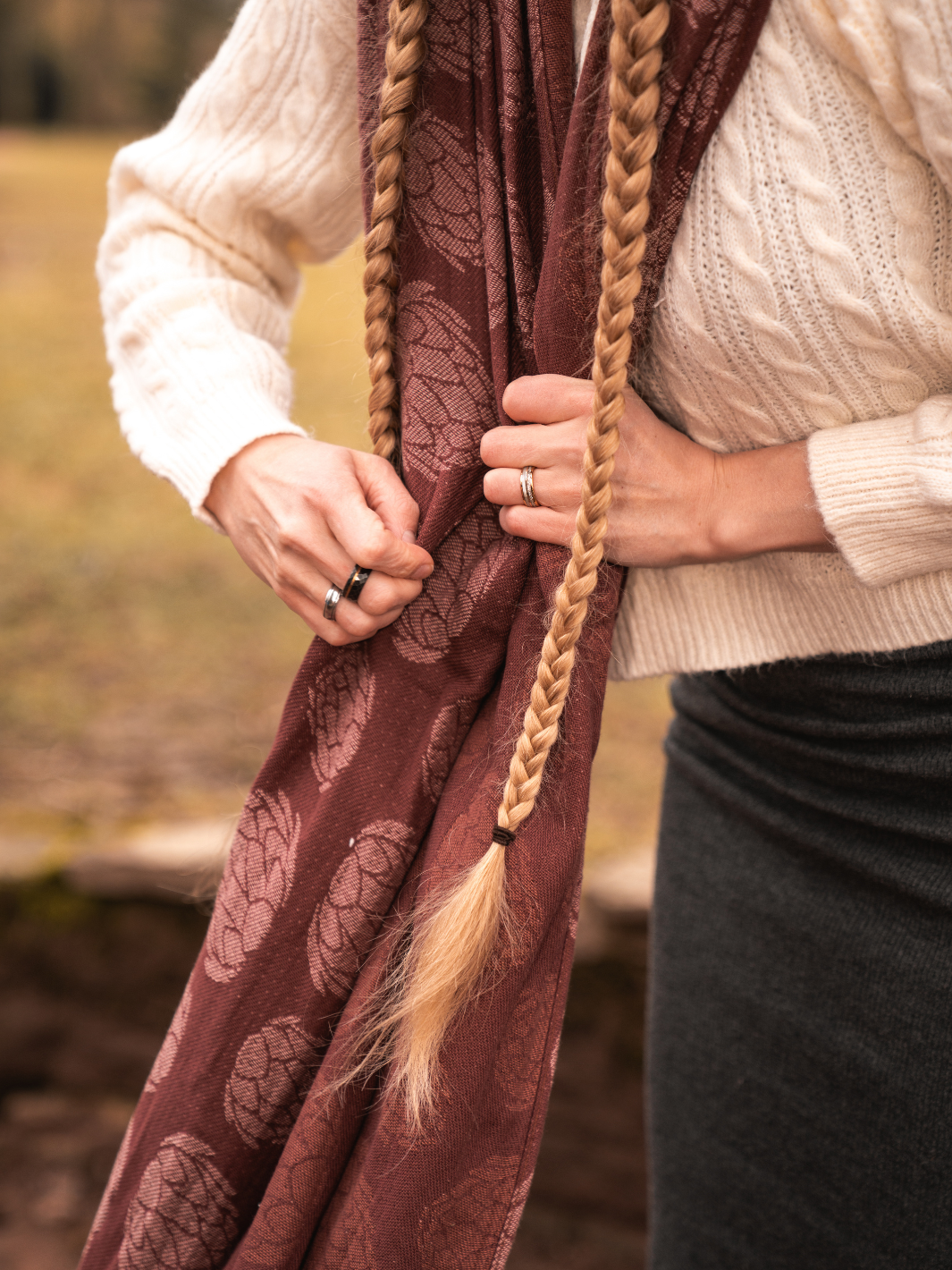 Tragetuch Artishocca Castanea - camilou.de