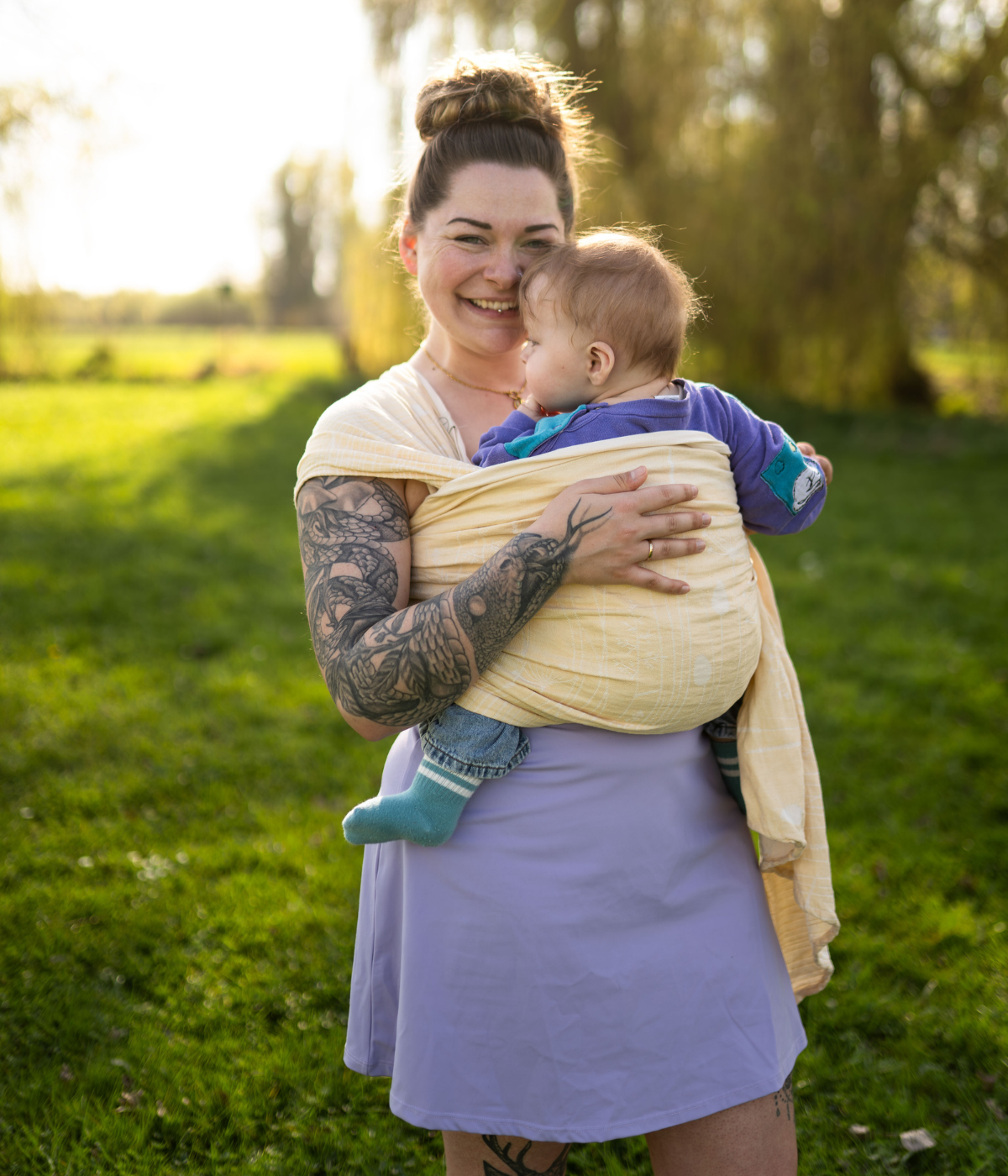 Tragetuch Herba Buttercup