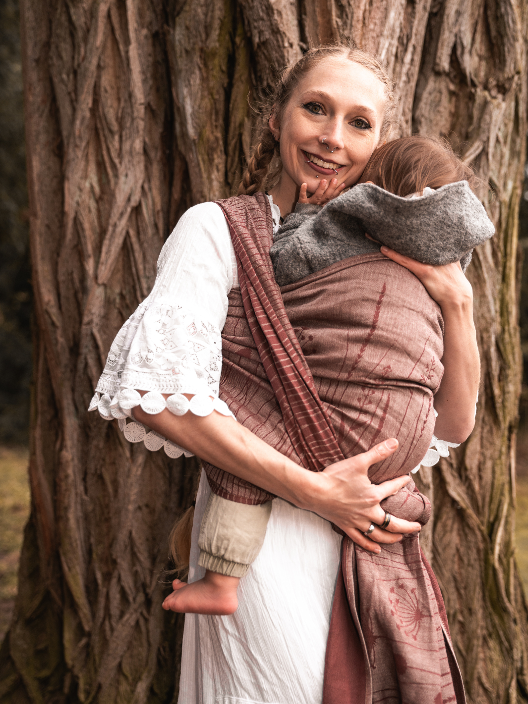 Tragetuch Herba Marone - camilou.de